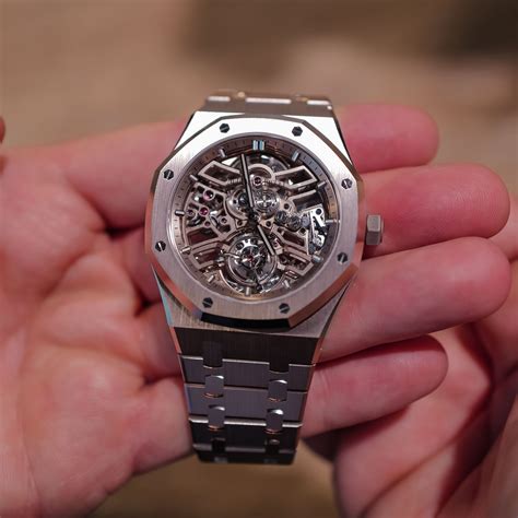 audemars piguet royal oak selfwinding flying tourbillon openworked sand gold|royal oak selfwinding chronograph price.